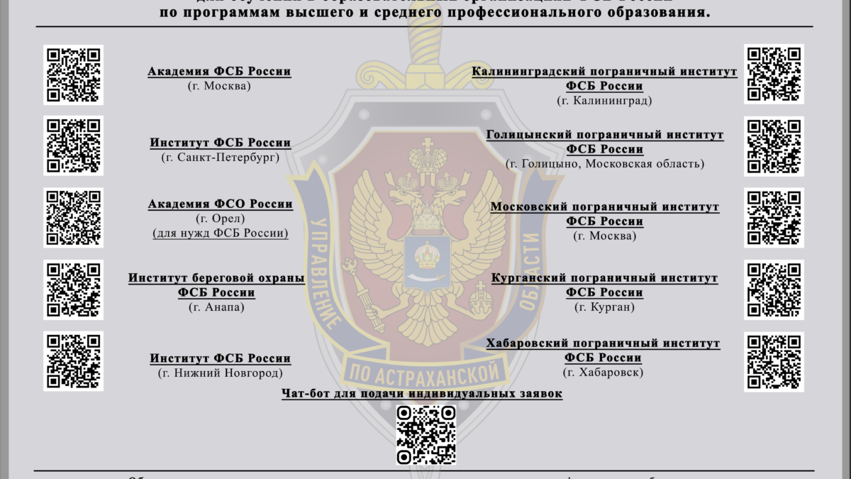 УФСБ РФ по Астраханской области 