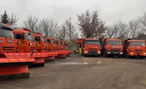 В районных комбинатах благоустройства Воронежа начался ежегодный осмотр техники