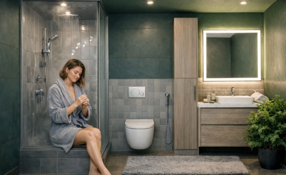 Тренды ванной будущего: больше не белая плитка — вместо неё дизайнеры используют уют спа-салонов Тренды ванной будущего: больше не белая плитка — вместо неё дизайнеры используют уют спа-салонов